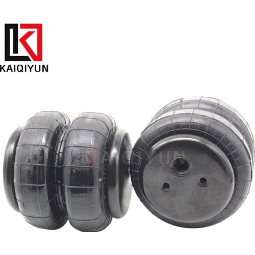 1 Pair Air Suspension Spring Bag Double Convoluted Rubber Air Balloon For Contitech FD70-13 Goodyear 2B6-535