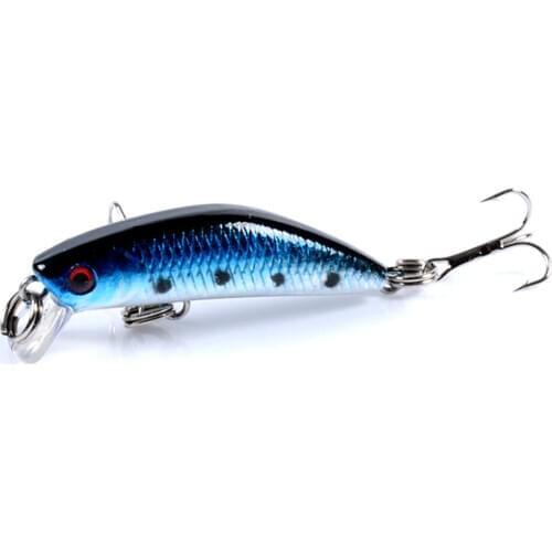 1PCS New Wobblers Mini Minnow Fishing Lure 45mm 2.8g Artificial Floating Hard Bait Tight Jerkbait Swimbait Fish Fishing Tackle
