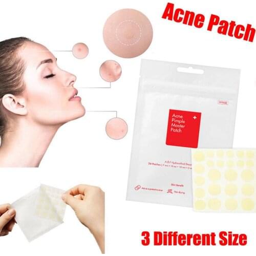 24pcs Pimple Patch Face Spot Scar Care Treatment Stickers Facial Acne Mask Facial Scar Cover Acne Patches Skin Care