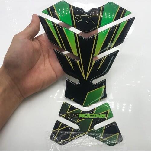3D Reflective Three-Dimensional Protective Sticker Decal Tank Pad Protector Decal For KAWASAKI ZX 6R ZX9R ZX10R ZX 12R