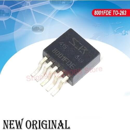5 Pieces) SI-8001FDE-TL 8001FDE TO-263-5 3.5A