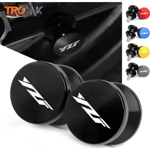 Motorcycle Accessories For Yamaha YZF R3 R25 R6 R1 YZF-R3 1999-2021 2020 2019 2018CNC M6 Swingarm Spools Slider Stand Screw