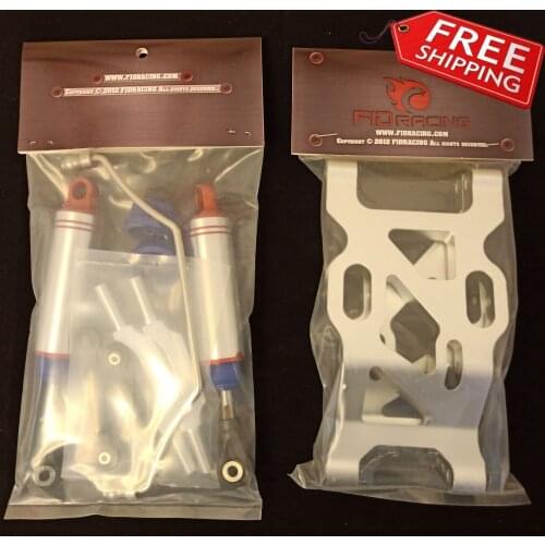 FID racing aluminum front suspension arm + shock damper shock absorber for Dragon Hammer Voltz