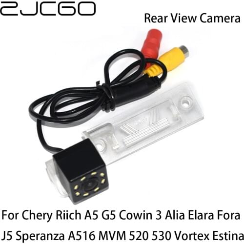 ZJCGO HD Car Rear View Reverse Back Up Camera for Chery Riich A5 G5 Cowin Alia Elara Fora J5 Speranza A516 MVM 520 Vortex Estina