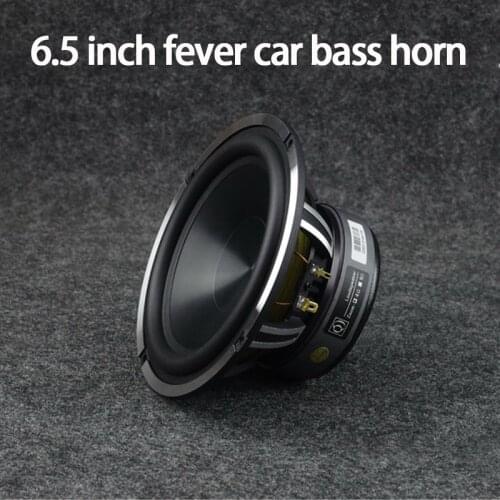 KYYSLB RF-652Cpro 50W 4 Ohm 6.5 Inch Aluminum Ceramic Fever Car Speaker Cast Aluminum Basin Stand Bass Speaker