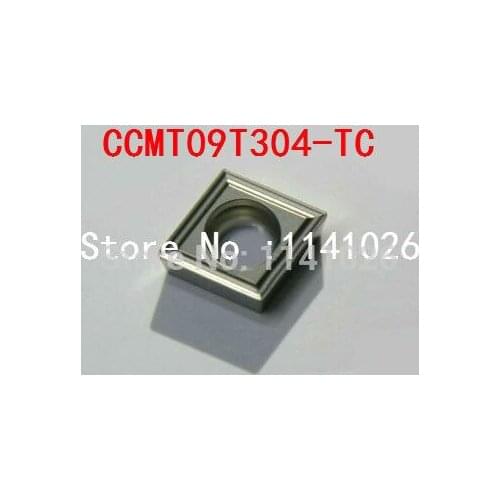 Free Shipping 10PCS CCMT09T304-TC Metal ceramic inserts Cutter Carbide Alloy for Lathe Holder SCLCR / SCFCR