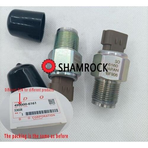 Fuel Rail Pressure sensors OEM 499000-6160/499000-6141/499000-6131 for Iisuzu D-MAX RODEO NNISSAN CABSTAR Cchevrolet GGMC NAVARA
