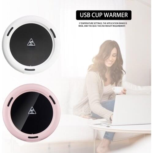 USB Electric Waterproof Touch Cup Warmer Heating Mat Pad Heater For Tea Coffee Milk Home Office Electric Hand Fast Heater Warmer