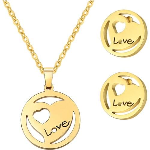 Kuni round shape alloy metal material casual trendy classic style friend lovely style fashion jewelry