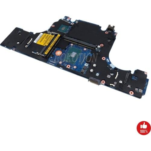 NOKOTION 1NJ1T 01NJ1T CN-01NJ1T AAPA0 LA-C541P For dell Precision 15 7000 7510 laptop motherboard 15.6 inch i7-6920HQ CPU DDR4