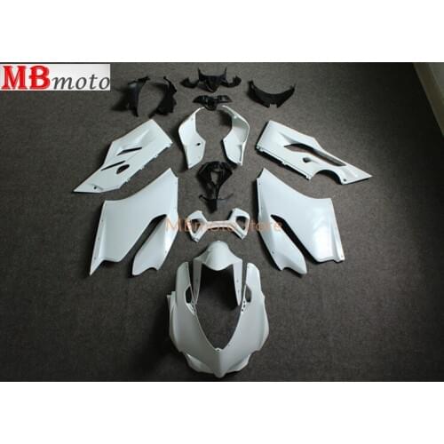 Complete Fairings Motorcycle ABS Injection Bodywork Fairing Cowl Kit for 1199 899 Panigale 2012 2013 2014 Unpainted