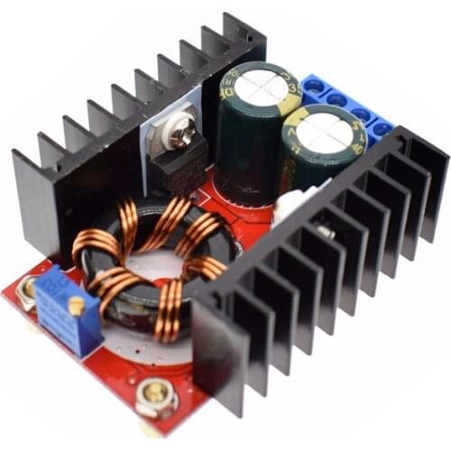 1pcs 150W Boost Converter DC to DC 10-32V to 12-35V Step Up Voltage Charger Module