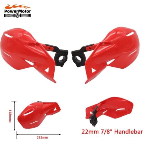 Motorcycle Handguards Hand Guards Protector for Kawasaki Honda Yamaha SX EXC XCW SMR Moto Dirt Bike ATVS 7/8" 22mm Handlebar