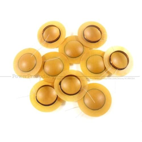 10 pcs 1 inch 25.4mm 25.5mm 25core Tweeters Voice Coil Resin Membrane 4ohm or 8ohm