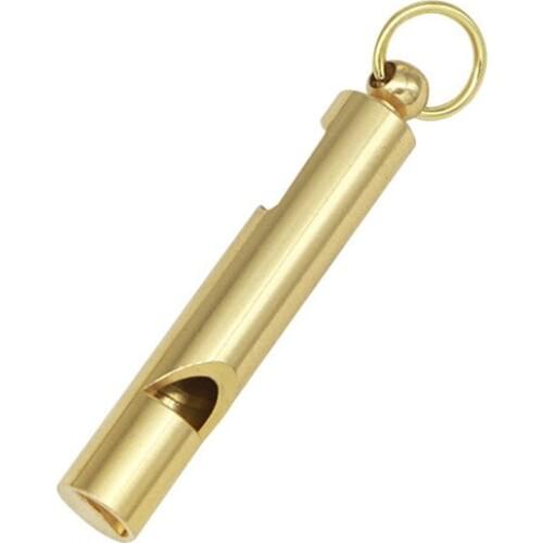 100pcs/lot Multifunction Brass Whistle Camping Hiking Survival Whistle Bottle Opener Small Size Emergency Outdoor tool