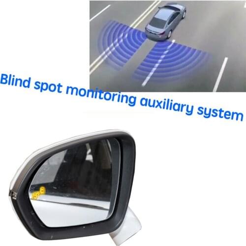 Car BSD BSM BSA Blind Area Spot Warning Drive Mirror Rear Radar Detection System For Roewe ERX5 2016~2020