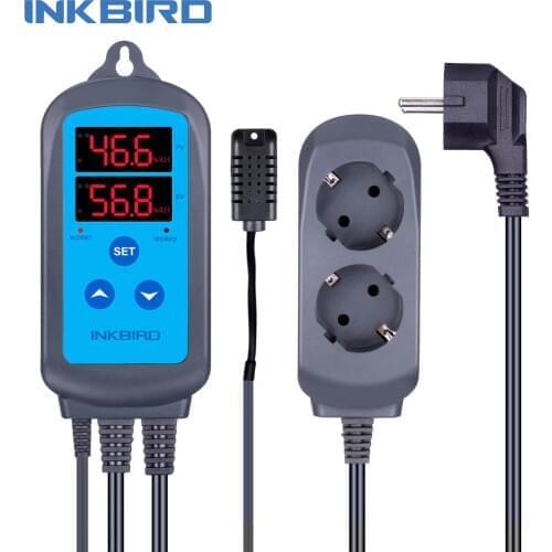 Inkbird IHC-200 EU Plug Digital Humidity Controller Hygrometer Humidistat For Incubator,Automatic Incubator,Incubator Controller