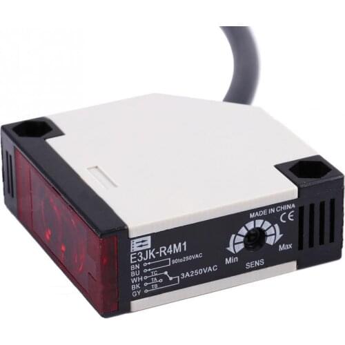 E3JK-R4M1 12-24VDC 2M Detection Distance Wired Photoelectric Switch
