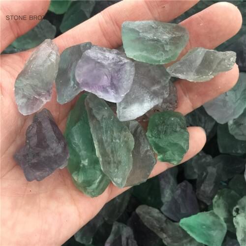 Natural Green Fluorite Crystal Stone Quartz Ore Mineral Energy Healing Stone Fluorite Ornaments Home Decor Specimen DIY gift