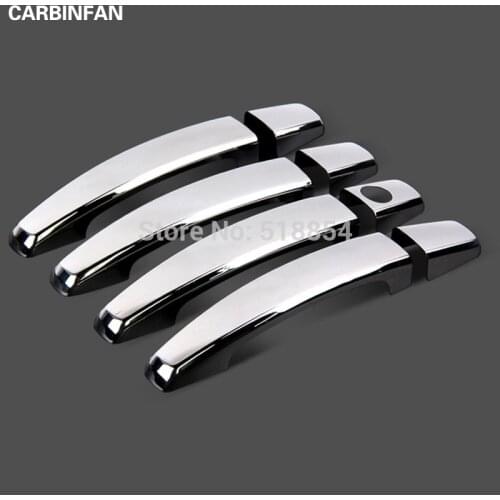 FIT FOR CHEVROLET HOLDEN TRAX TRACKER CHROME DOOR HANDLE COVER CATCH CAP TRIM OVERLAY 2013 2014 2015 2016 ACCESSORIES 8PCS/SET
