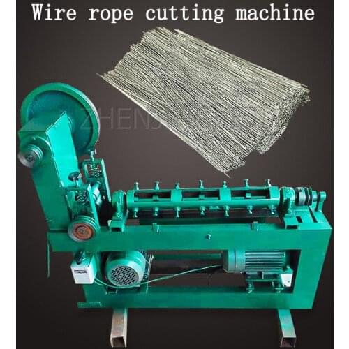 Fully Automatic Iron Wire Straighten Cut Off Machine Rebar Straighten Truncated Steel Wire Rope Tool Stainless Steel Equipment