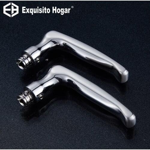 Stainless Steel 304 Door Lock Handle Bedroom Passage Door Handle Split European Style Lock Handle Harware