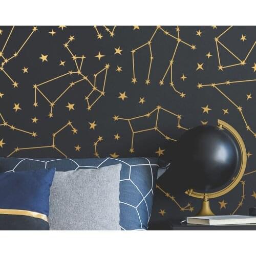 Nordic Zodiac Constellation Wall Decals Star Stickers ,Zodiac Gift, Bedroom Wall Decor Mural, Gift For Her, Kids Room Sticker