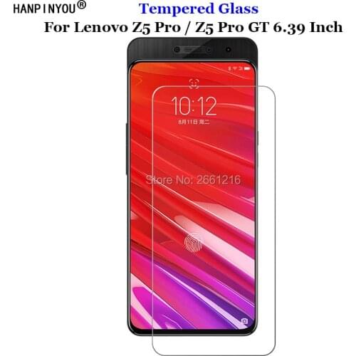 For Lenovo Z5 Pro Tempered Glass 9H 2.5D Premium Phone Screen Protector Film For Lenovo Z5 Pro GT 6.39"