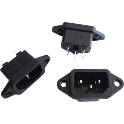 10pcs DC connector electrical power plug 3-hole/5.5x2.1mm with nut/5.5x2.1mm 180 degree/5.5x2.1mm 2 pins/5.5x2.5mm 2 pins