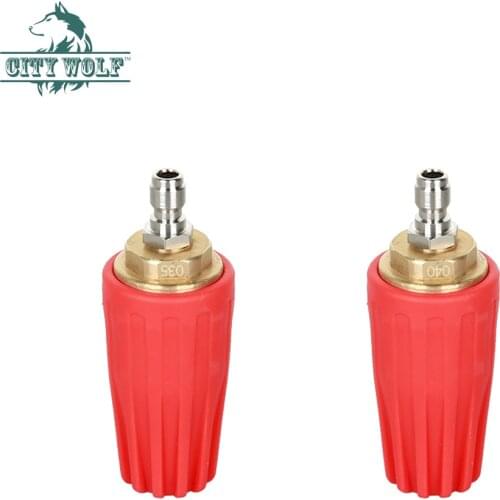 5000PSi high pressure 360 rotary turbo ceramic valve nozzle cleaning industrial commerical car washer accessory