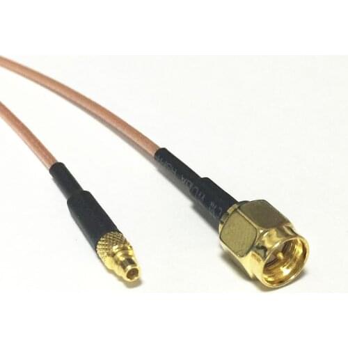 WIFI antenna adapter SMA Male Plug Switch MMCX Male straight pigtail cable RG178 Wholesale 15CM 6"