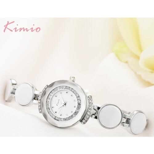 Kimio Women Watches Gold Silver Stainless Steel Women watch Casual High Quality Ladies Metal Quartz Watch 2020 relogio feminino