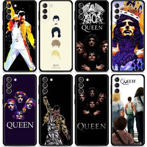 Smartphone Case For Samsung Galaxy S20 FE S21 Ultra S9 S10 Plus Lite S10e Back Cover Funda Bag Freddie Mercury Queen band