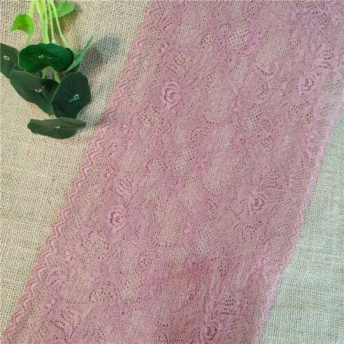E3070 Width About 22cm Pink Lace DIY Crafts Sewing Accessories Wedding Hair Clothing Supplies