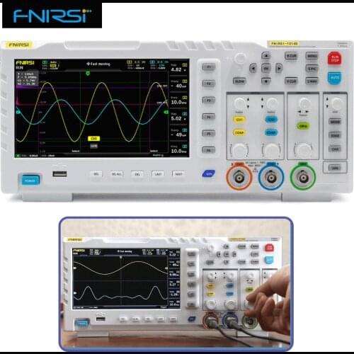 1013D Digital Tablet Oscilloscope Dual Channel 100M Bandwidth 1GS Sampling Rate Mini Tablet Digital Oscilloscope Osciloscopio