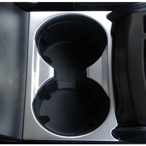 Stainless steel For Mazda CX-5 CX 5 2017 2018 2019 2020 Accessories Car Front water cup frame Cover Trim Sticker Car Styling