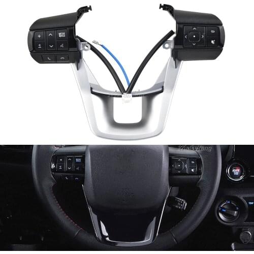 For Toyota Hilux Revo Rocco Fortuner New Steering Wheel Volume Sound Button 2015 2016 2017 2018 2019 2020