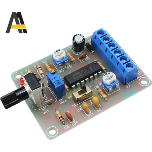 ICL8038 Monolithic Function Signal Generator Module DC 12V 50-5KHz Sine Square Triangle Welded DIY Kit