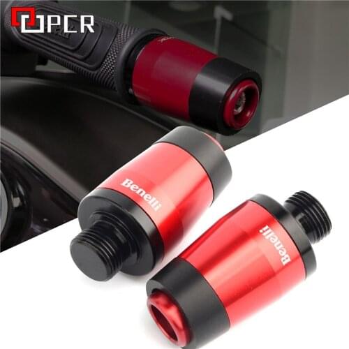 For Benelli Leoncino 250 500 2017 2018 TRK 502 BN302 600 BJ500 TNT 125 300 600 handle grips ends handlebar grip cover cap