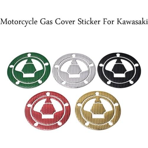 New Motorcycle Gas Oil Fuel Protector Cap Cover Pad Sticker Decals For Kawasaki Z400 Z750 Z800 Z900 Z1000 Z1000SX Ninja 400