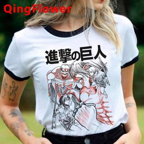 Attack on Titan Shingeki No Kyojin Titans Attack male couple clothes plus size harajuku aesthetic clothes harajuku plus size