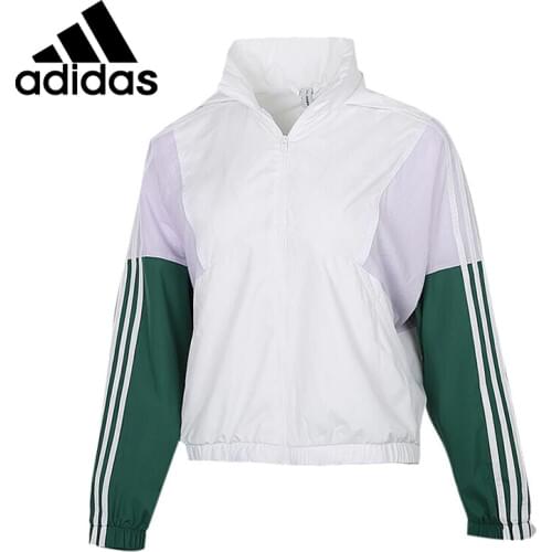 Original New Arrival Adidas NEO W SS TRACK TOP Womens jacket Hooded Sportswear