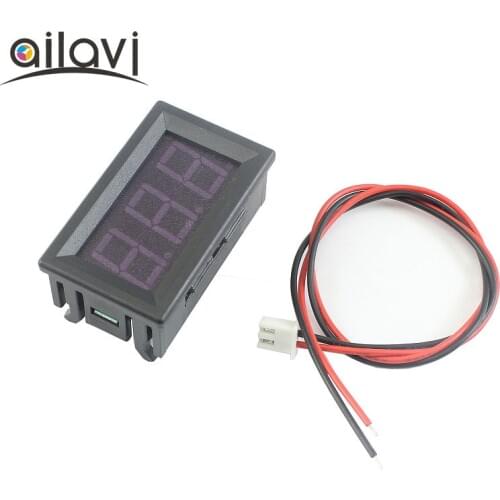 Voltage Measurement Touch Voltmeter 8-150V Can Set Undervoltage Overvoltage Alarm Low Power Consumption Without Switching