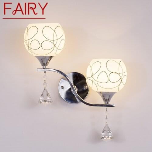 FAIRY Wall Lights Modern LED Two Lights Simple Indoor Fixture Decorative For Home Living Room
