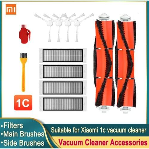 Hepa Filter Side Brush Main Brush Mop Cloth For Xiaomi Mi 1C STYTJ01ZHM Roborock Mijia Vacuum Cleaner Replacement Accessories