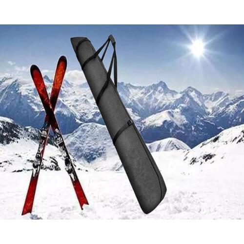 Snowboard bag Up to 216 cm Adjustable length| Waterproof, Ergonomic Handles Ski Bag - for Men, Women and Youth - Black