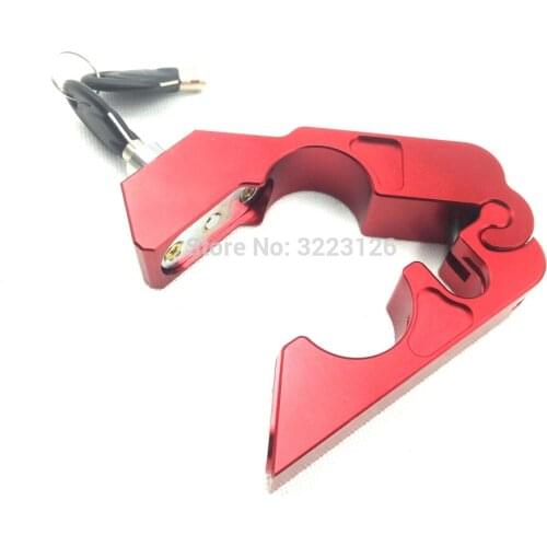 For Kawasaki Honda Suzuki Yamaha Piaggio Motorbike Theft Protection Lock Handlebar Lock Scooter ATV Brake Clutch Security Safety