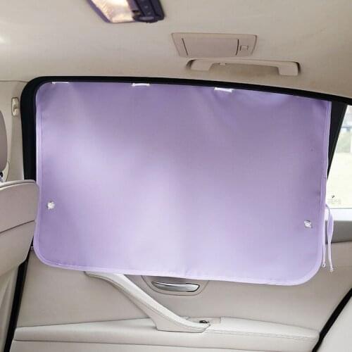 Car Side Window Curtain Car Window Shield Sliding Mesh Car Curtain Anti Heat Sun UV Protector Cover