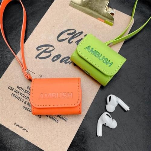 3D street sport ambush Lighter shape Wireless Bluetooth Earphone soft leather Case For AirPods Pro 3 2 1 Box bag Headset cover