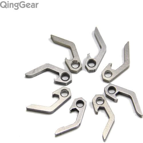 8pcs/lot Useful Tool Parts multifunctional tool Titanium/Stainless Steel Micro Bottle Opener Mini key ring EDC